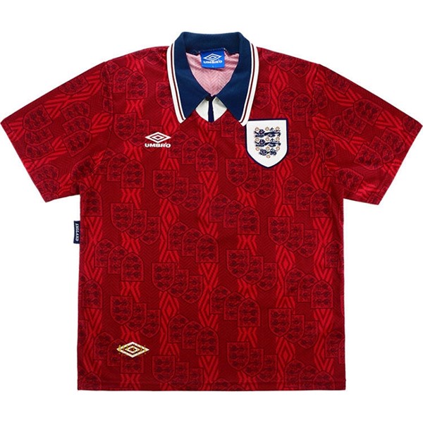 Tailandia Camiseta Inglaterra 2ª Kit Retro 1994 Rojo